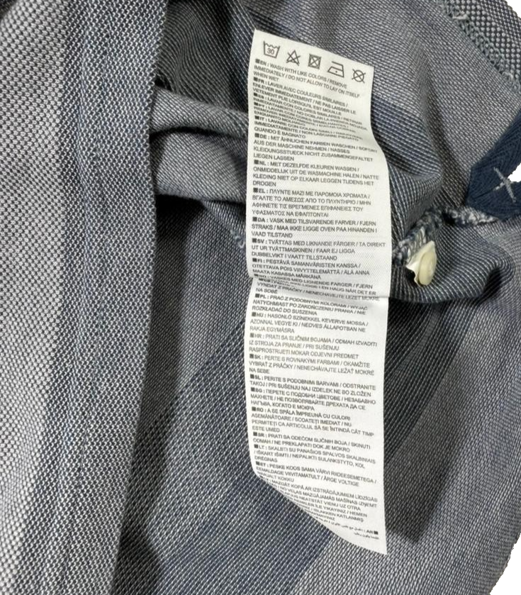 Nike The Athletic Depr Stripe Collar Cotton T-Shirt | Size: S