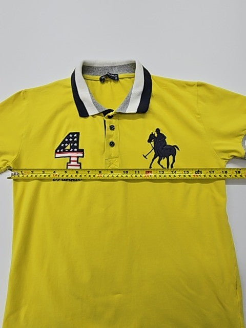 Frankie Polo Boys Yellow Polo Shirt size M product image 7