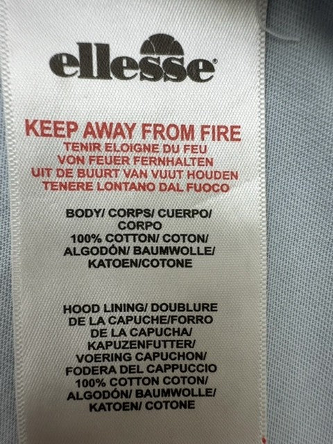 Ellesse Boys Light Blue Graphic T-Shirt Size 8 Style Jersey Cotton
