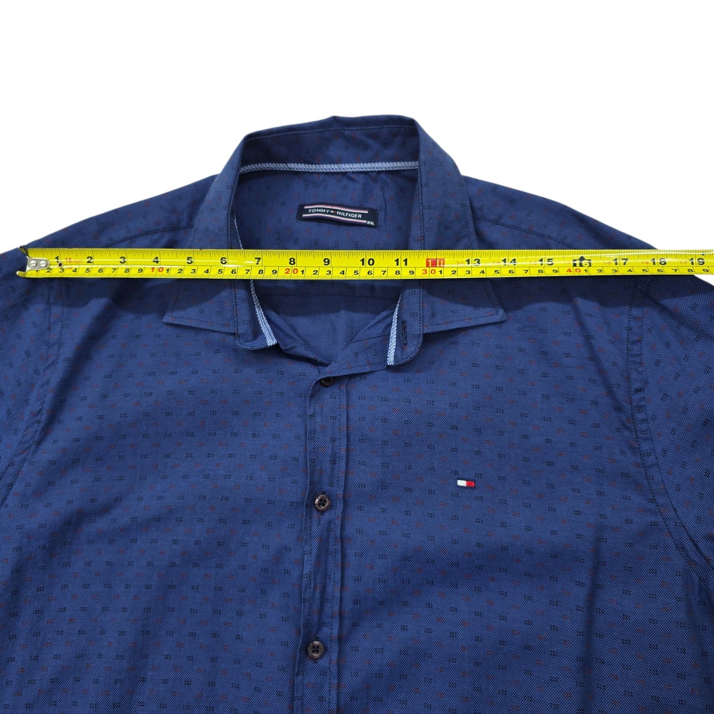 Tommy Hilfiger Men Navy Shirt size XXL product image 4