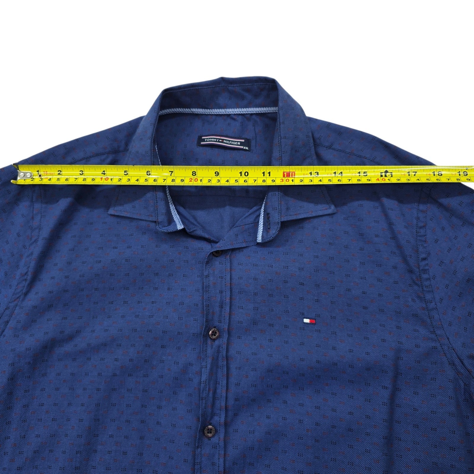 Tommy Hilfiger Men Navy Shirt size XXL product image 4