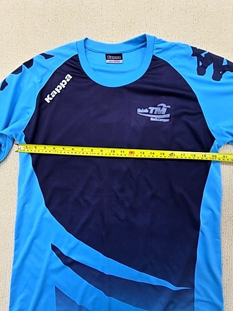 Kappa Vintage Football Jersey #7 Blue XXL Men's Athletic Fit
