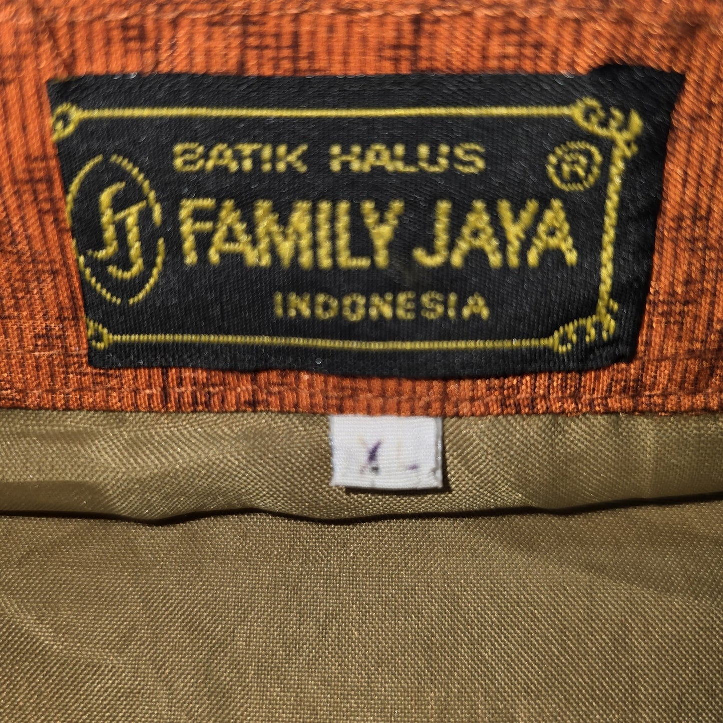 Family Jaya Men Orange Shirt product image 3