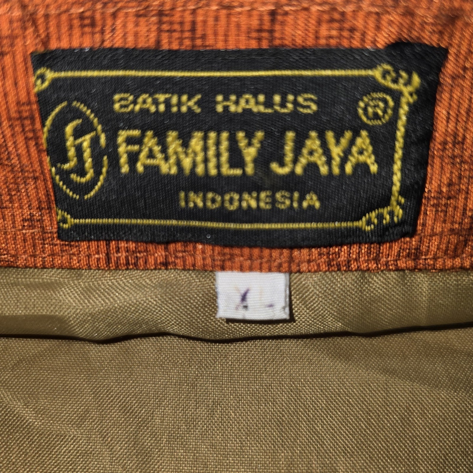 Family Jaya Men Orange Shirt product image 3