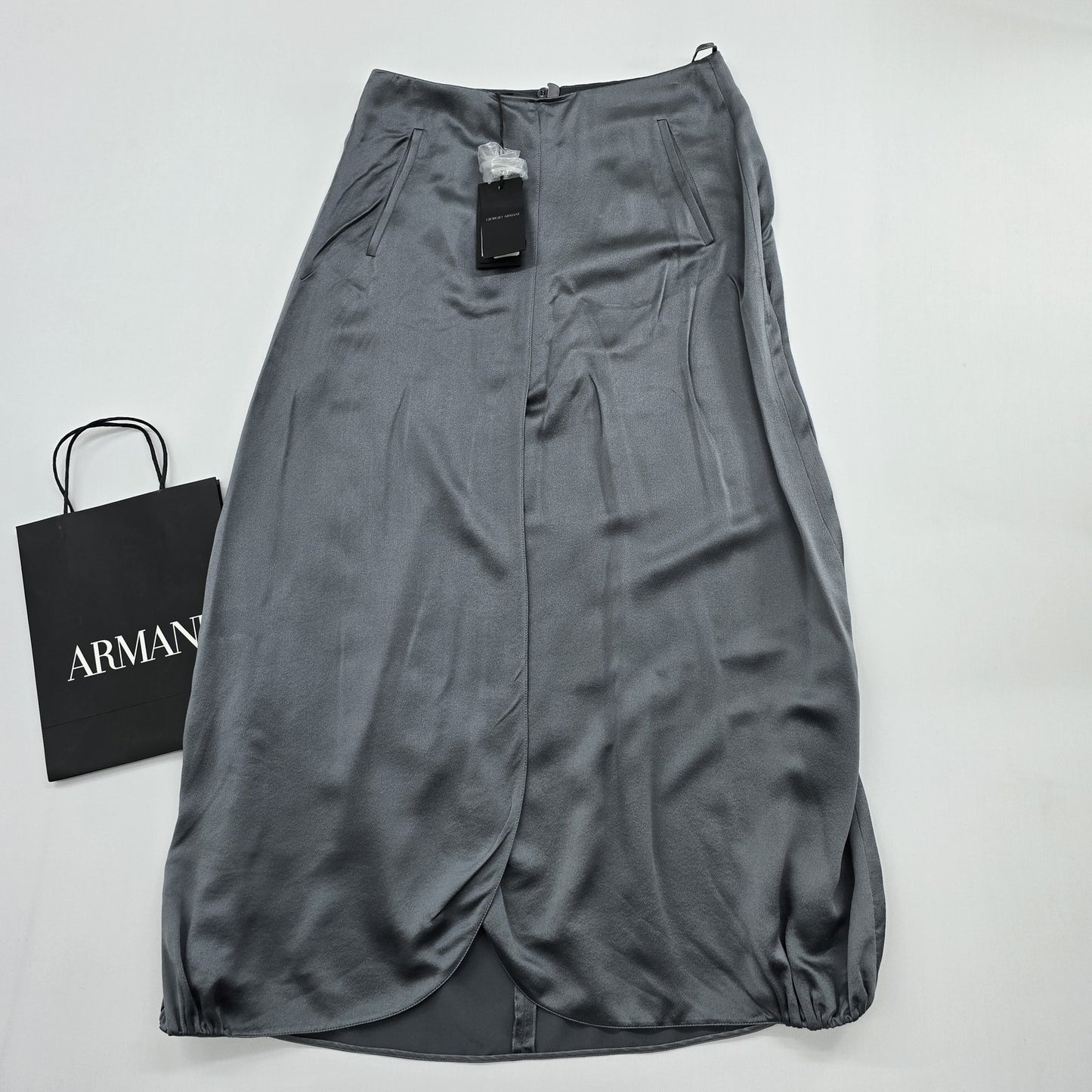 Giorgio Armani Women Gray Skirt product image 1