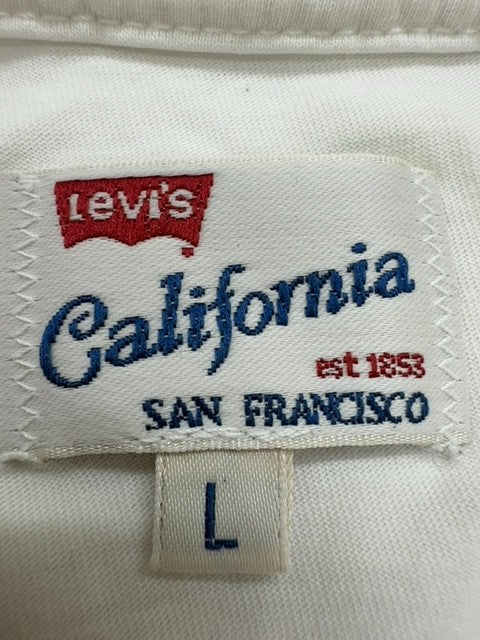 Levi's Men White T-Shirt size L product image 3