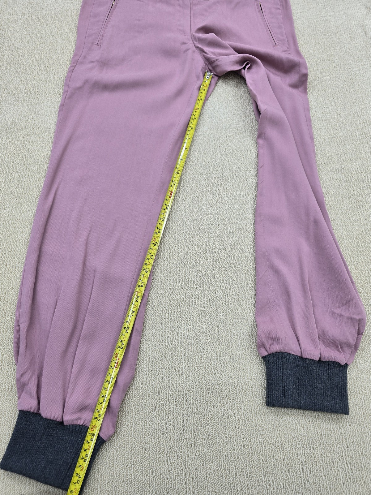 Harmont & Blaine Women's Jogger Pants Size 46 Antique Pink Dachshund EUC