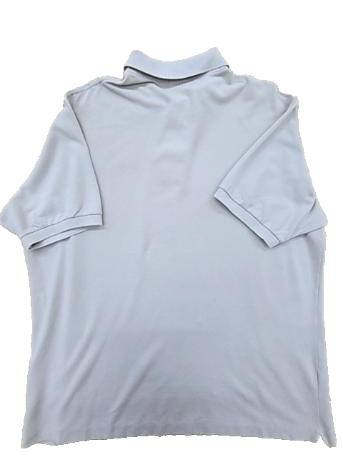 Lacoste Gray Polo Shirt Men Size 7 Short Sleeve Piqué