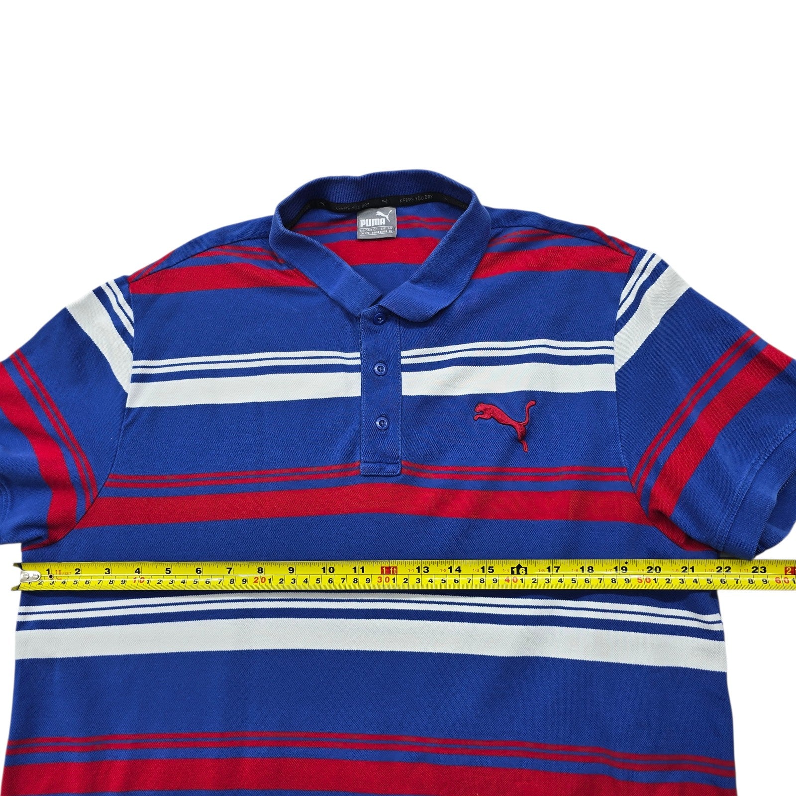 Puma Men Blue Polo Shirt size XL product image 7