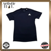 Adidas Men's Navy T-Shirt – Size S, Short Sleeve