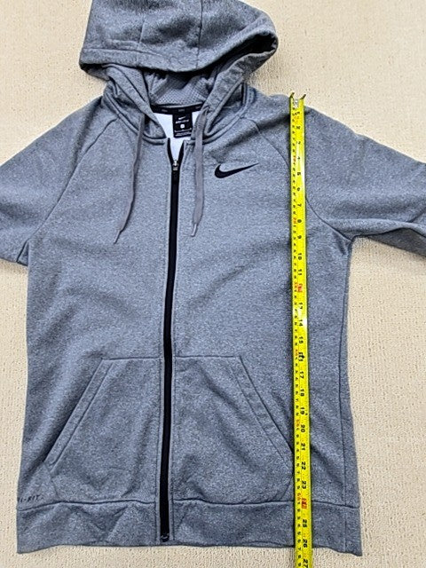 Nike Men's Grey Dri-FIT Pullover Hoodie Size M Performance Fleece