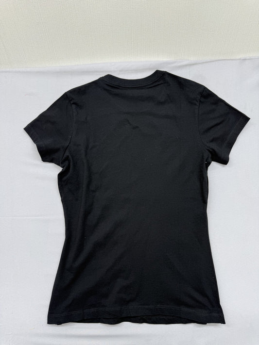 True Religion Women's Black T-Shirt – Size S, Small small Small One-off
