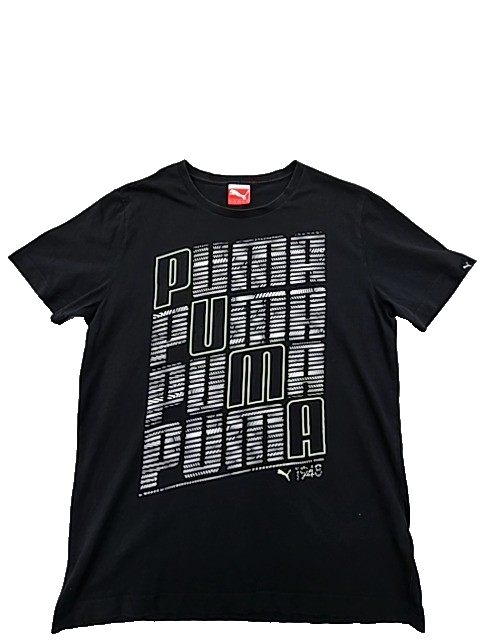 Puma Men's Black Short Sleeve T-Shirt Size M Crewneck Sportlifestyle