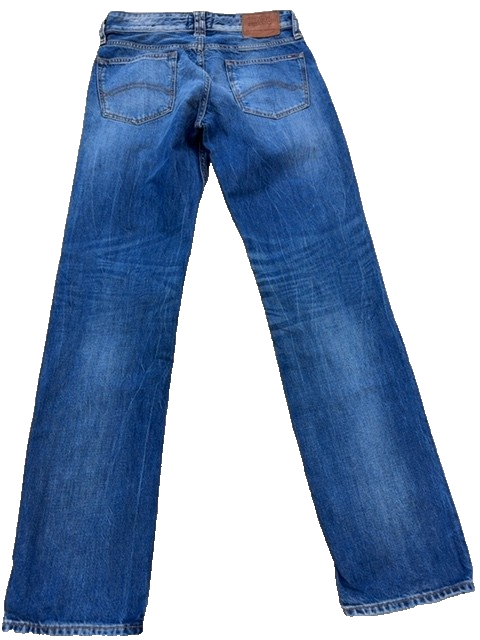 Tommy Hilfiger Men's Straight Leg Blue Jeans 30x32 Med Wash Denim