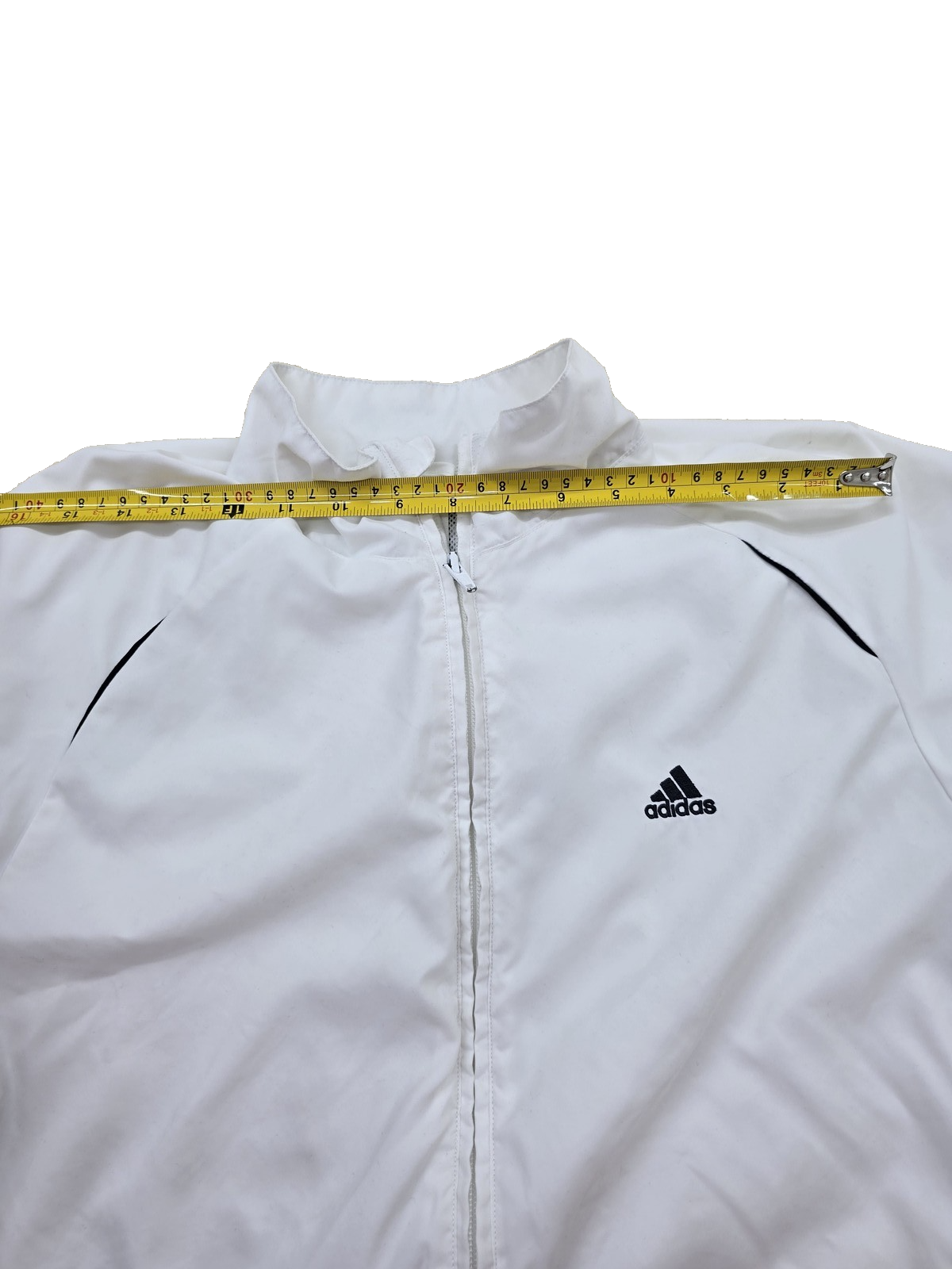 Adidas Men's Track Jacket White Climacool Mesh Polyester M
