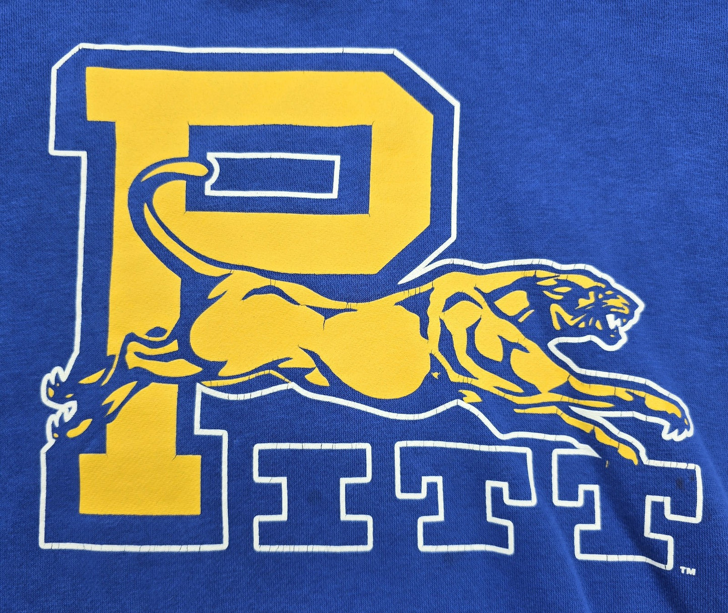 Nike Pitt Panthers Blue Hoodie Vietnam Origin