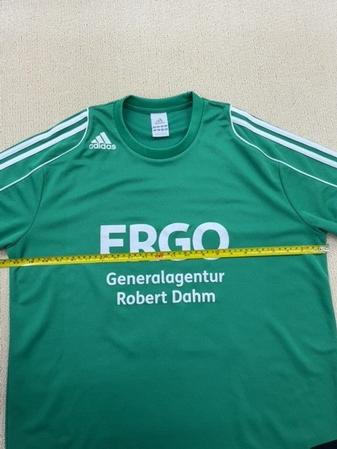 Adidas Green Stripe Short Sleeve Crewneck T-Shirt L Unisex