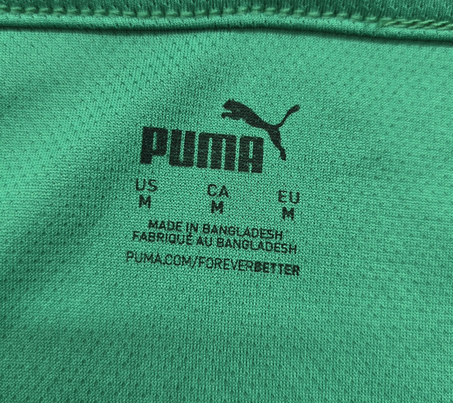 Puma Women's Green Volunteer Graphic T-Shirt Size M New 2024