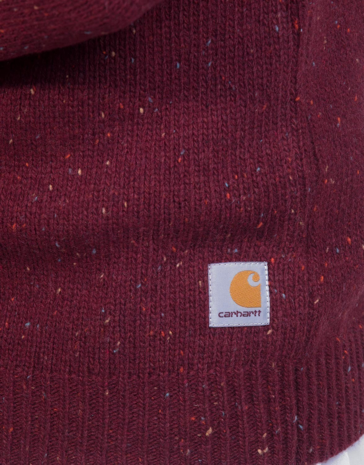 Carhartt Wip Men's Purple Wool Blend Knit Sweater Crewneck Size XL
