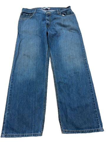 Levi's Men's 550 Relaxed Fit Medium Blue Jeans 36x30 Vintage