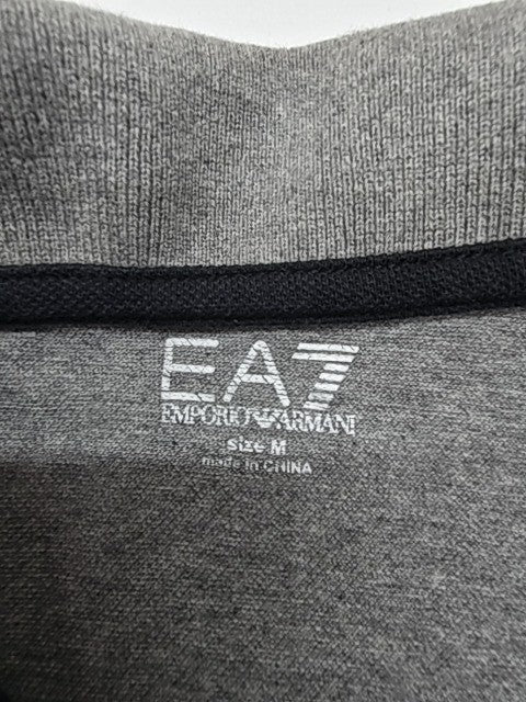 EA7 Men Gray Polo Shirt size M product image 4