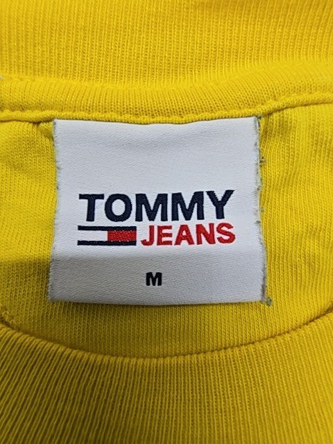 Tommy Jeans Men Yellow T-Shirt size M product image 4