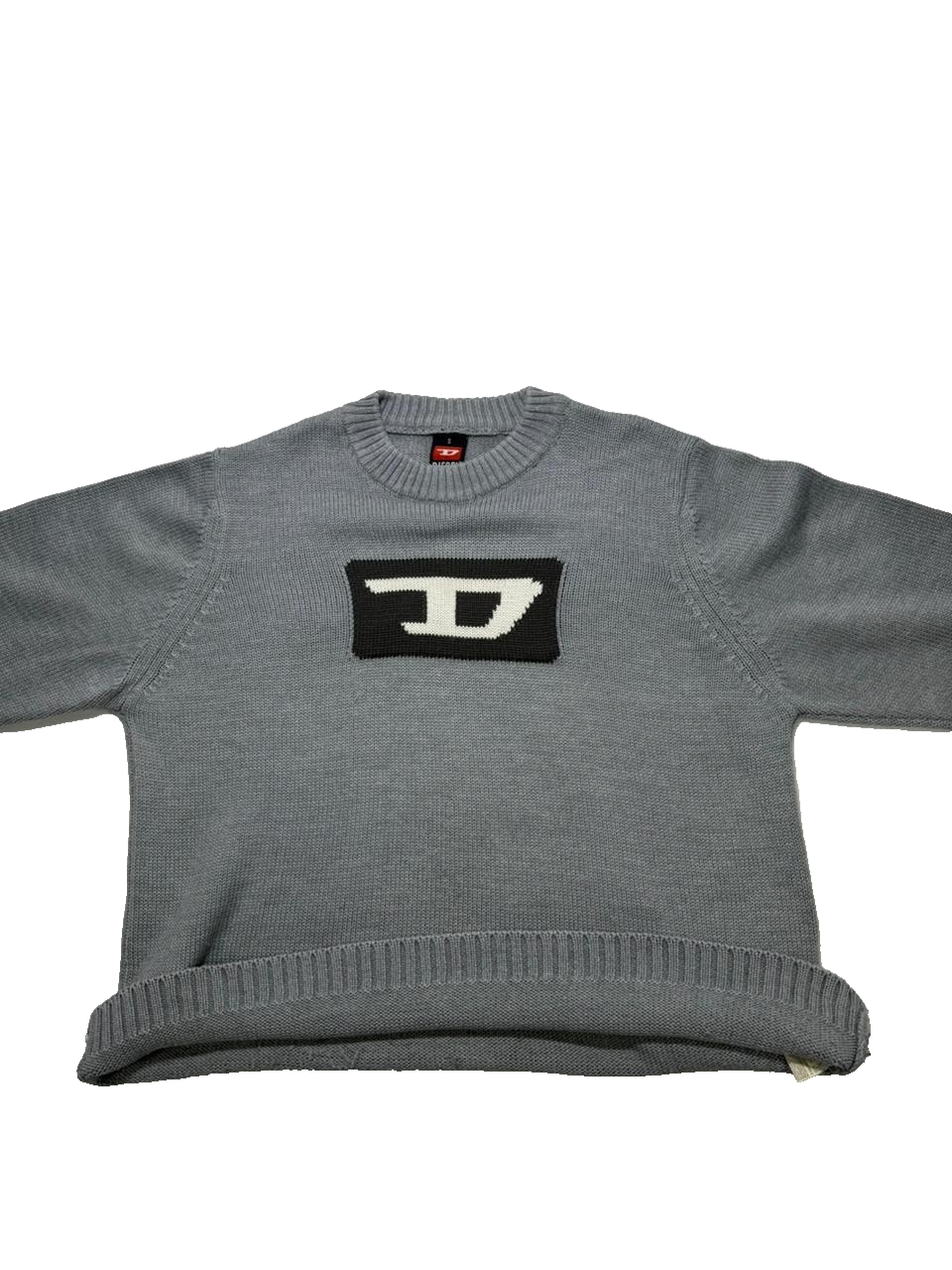 Diesel Big Logo Sweater Sweatshirt Knitwear Vintage 90'S Jumper.