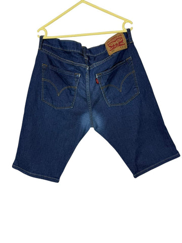 Levi's Men's Denim Shorts Blue W34 L34 Made in European Union