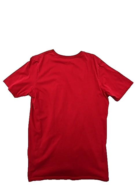 Jordan Red M Men's Short Sleeve T-Shirt Jumpman Cotton