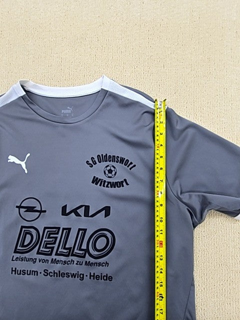 Puma Men's Grey SG Sonnenhof GroÃŸaspach Soccer Jersey XL