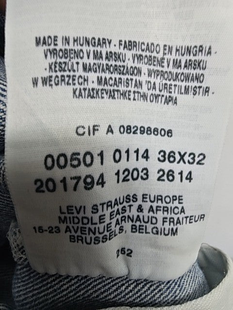 Levi's Men Blue Jeans size 36X32 product image 5