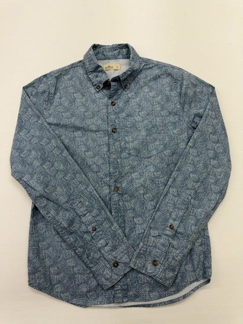Hollister Men Blue Shirt size S product image 1