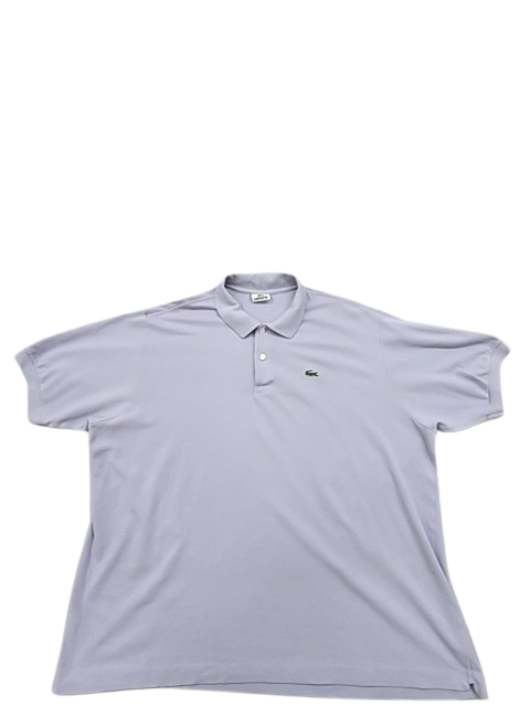 Lacoste Men's Lavender Polo Shirt Size 8 Regular Fit Cotton