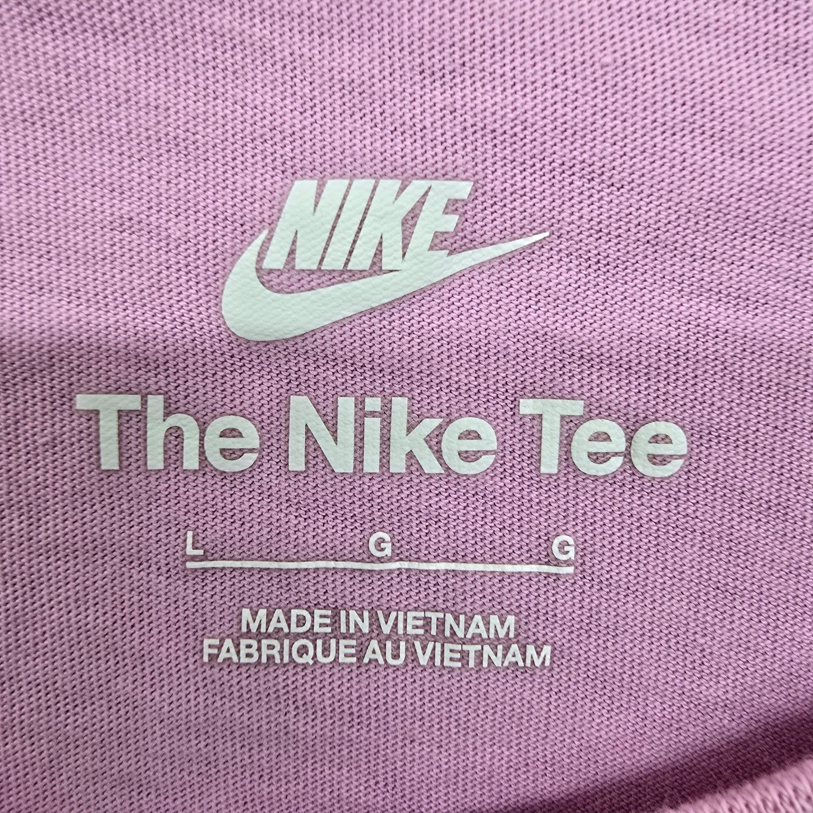 Nike Women Pink T-Shirt size L product image 3