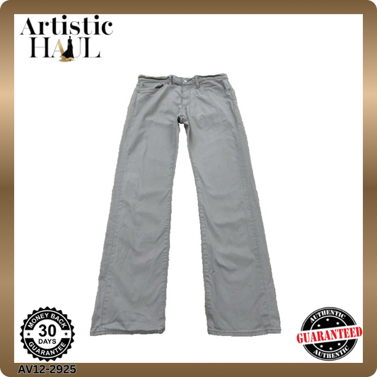 Levi's Men's Gray Jeans – Size 34x34, Regular Fit