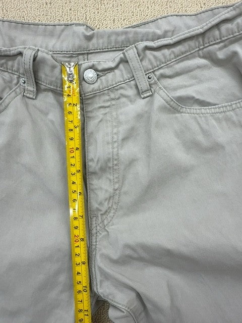 Levi's Men's Grey 505 Straight Jeans 34x34 Regular Fit