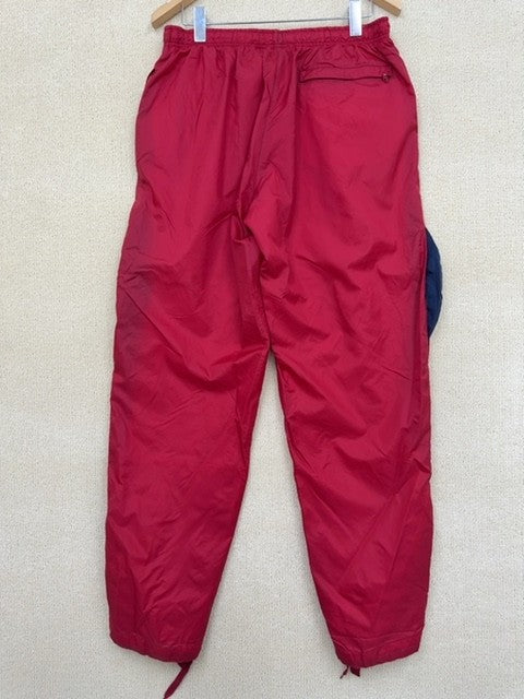 Nike Men's Red Activewear Sweatpants XL Tapered Drawstring