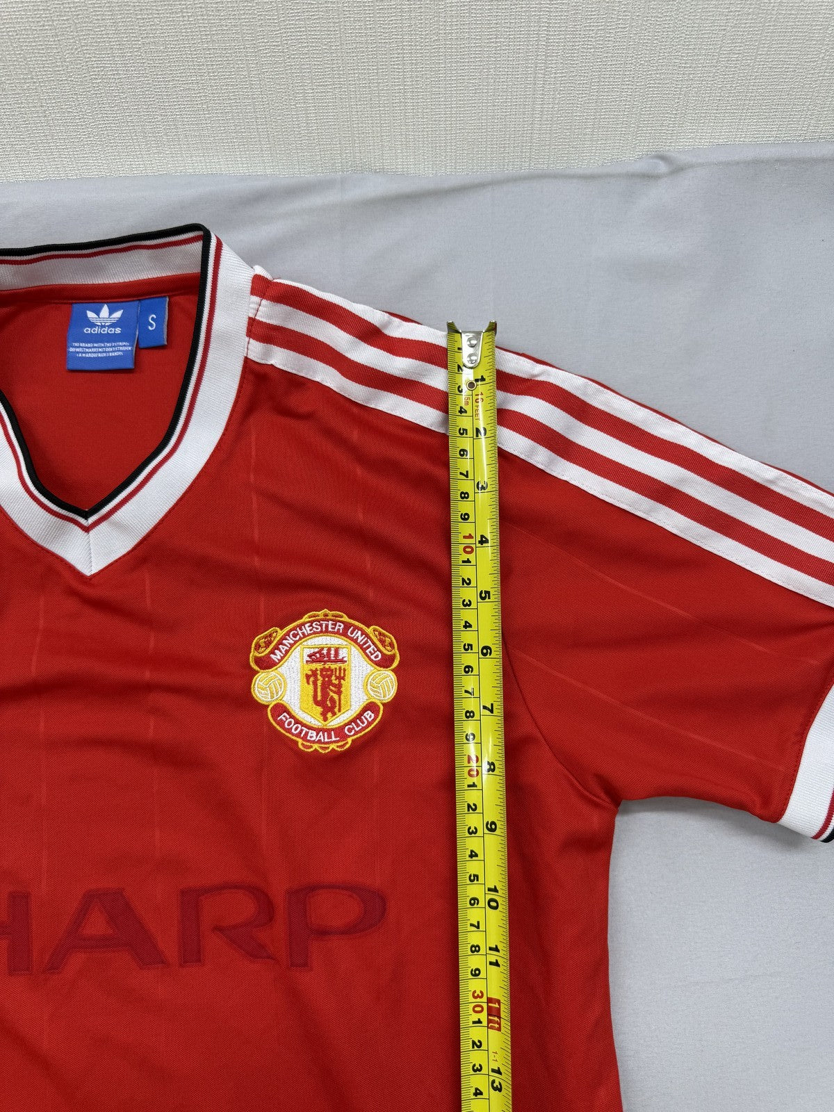 Adidas Manchester United Soccer Jersey Red S