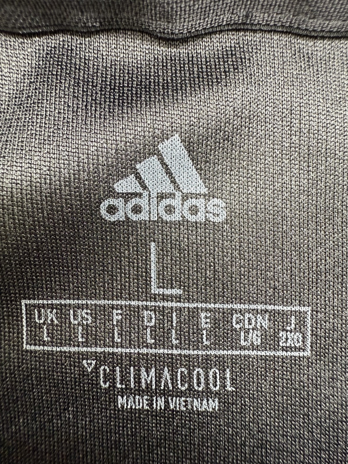 Adidas Climacool Polo Shirt Men's Size L Black JF8506