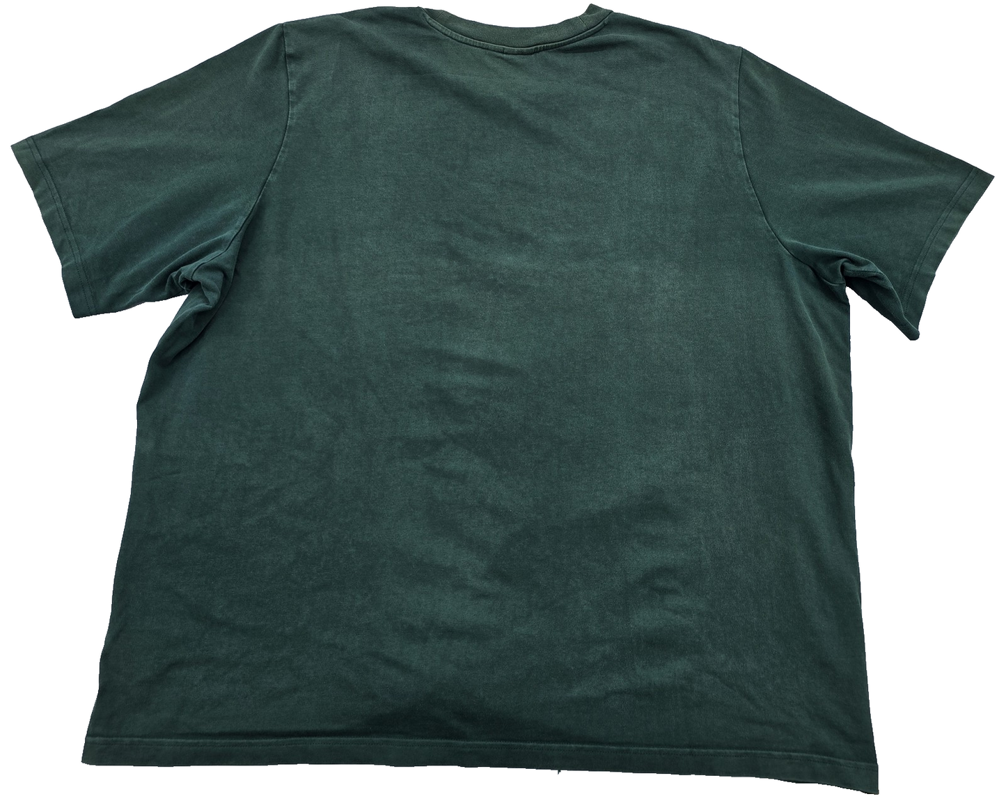 Vintage Adidas Trefoil Men's L Green Graphic Cotton T-Shirt Short Sleeve