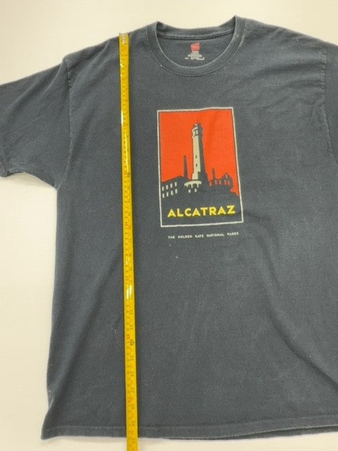 Hanes Boys Blue Travel Graphic T-Shirt Size XL 10-12 Regular