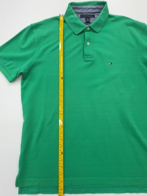 Tommy Hilfiger Men Green Polo Shirt size XL product image 5