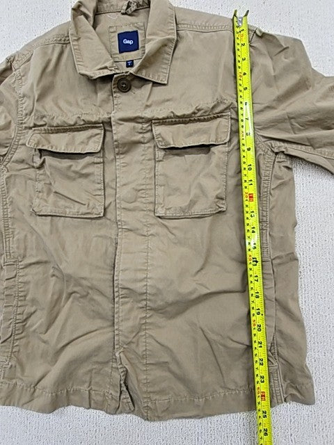 Gap Men's Khaki Canvas Utility Cargo Jacket Size S