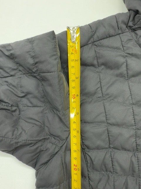 The North Face Women Gray Hooded Puffer Jacket Size S/P EUC