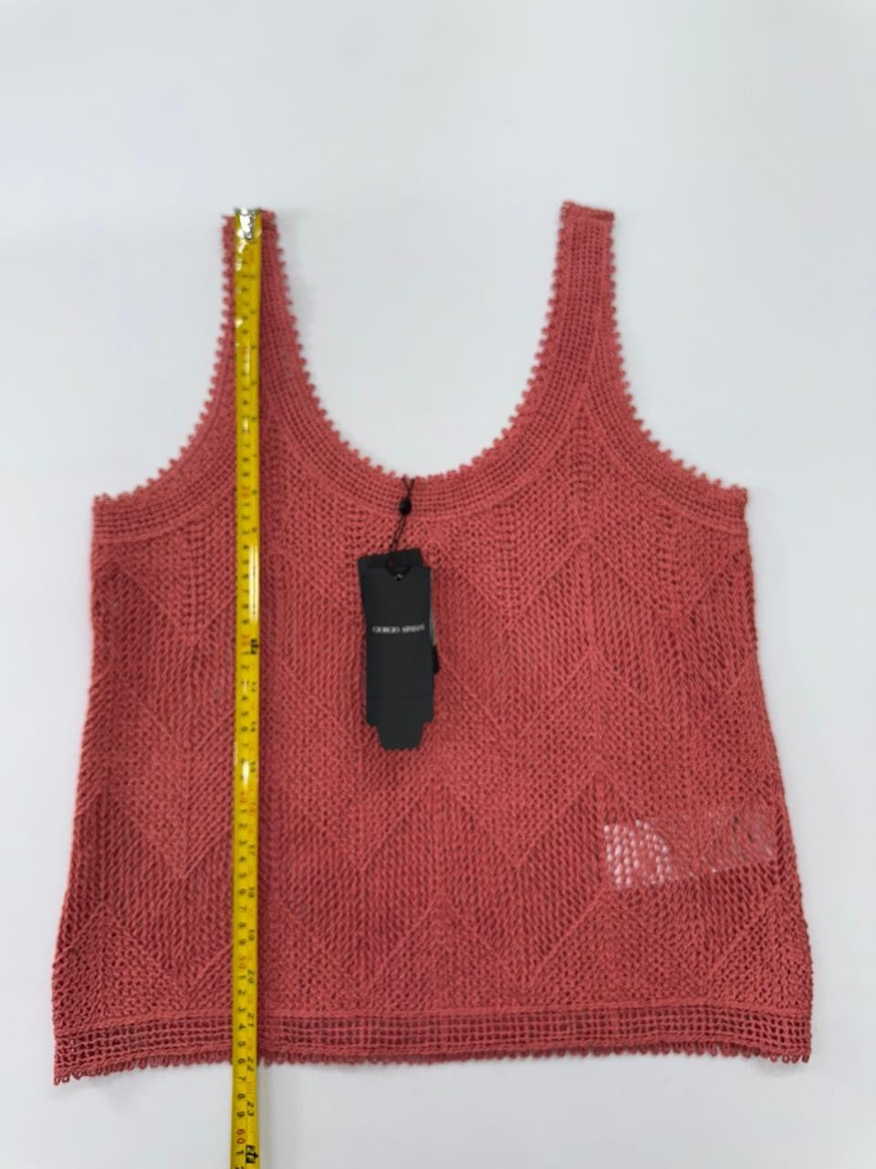 Giorgio Armani Women Red Tank Top product image 7