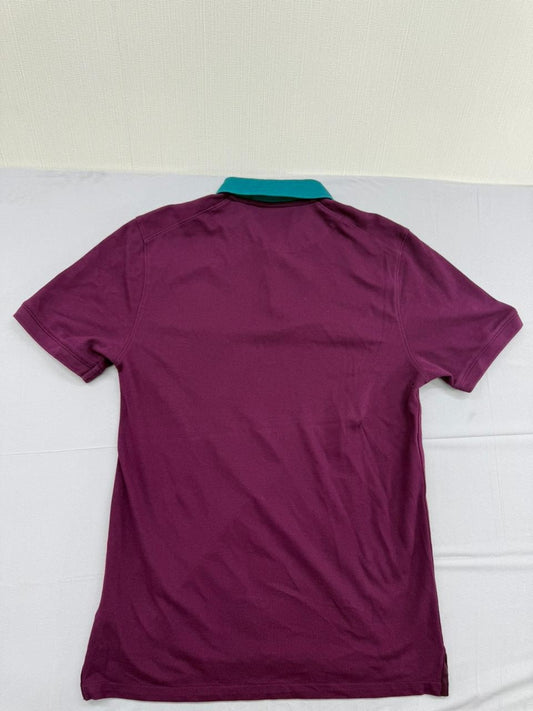 Nike Men's PSG Burgundy Dri-FIT Polo Size M