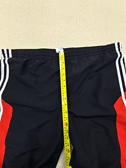Adidas Men's Black 3-Stripe Track Jogging Pants L Regular Fit