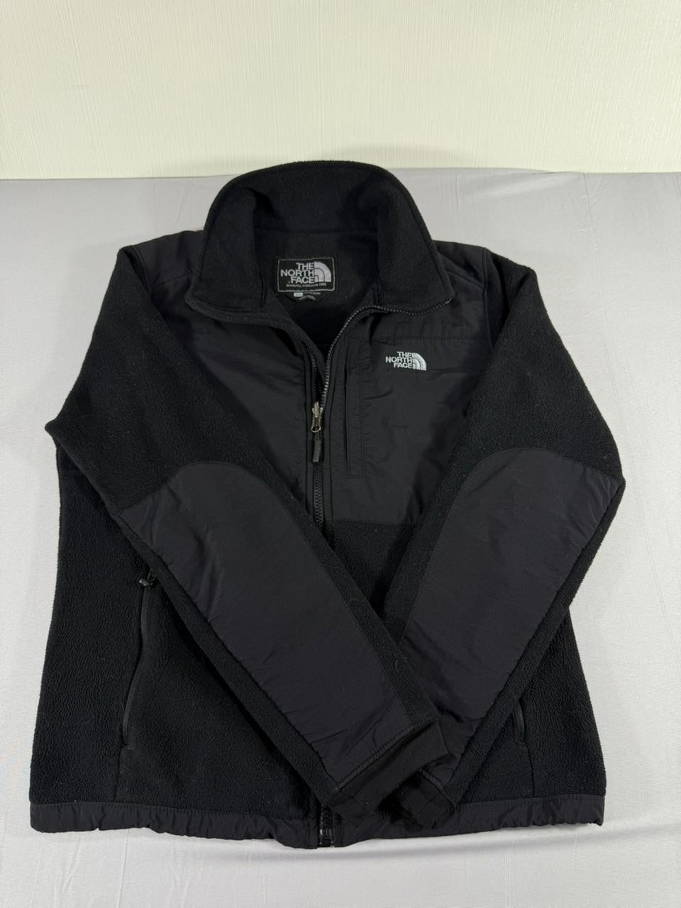 The North Face Women's Black Fleece Jacket Polartec Full Zip Outdoor Size M