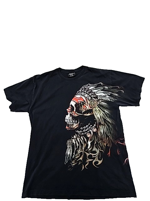 Rock N Rangz Unisex Black T-Shirt – Size XL, Crew Neck, Cotton