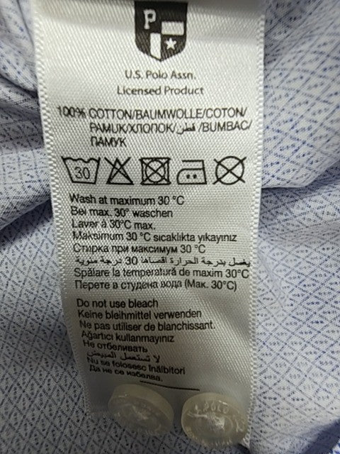 U.S. Polo Assn Men Blue Polo Shirt product image 7